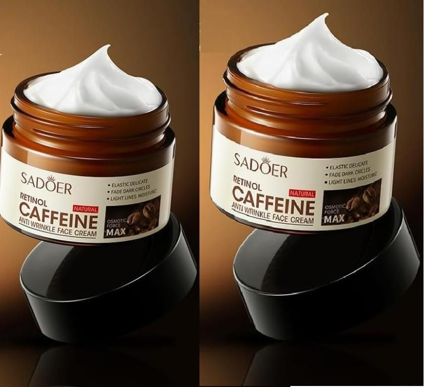 Hydrating Retinol Caffeine Anti-Wrinkle Cream (Pack of 2)